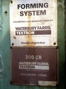 Prensa de forja Waterbury Farrel 300 CR - 300 ton (ID:S77461) - Dabrox.com