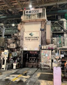 Prensa de forja Sumitomo TFPW-2000S - 2000 ton (ID:76340) - Dabrox.com
