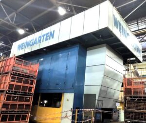 Prensa de estampación Muller Weingarten - 1000 ton
