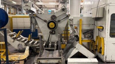 Máquina desbobinadora-enderezadora Muller Weingarten UWR 80 (Foto 1)