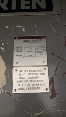 Máquina desbobinadora-enderezadora Muller Weingarten UWR 80 (Foto 2)