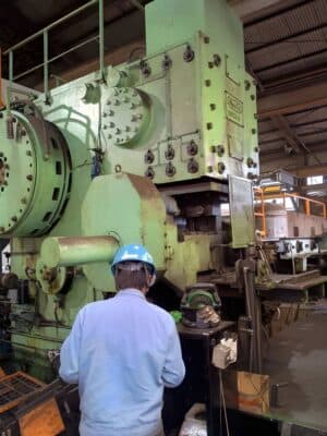 Cizalla para palanquilla Manyo LBS1000 - 1000 ton (Foto 1)