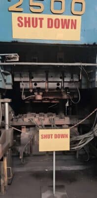 Prensa de estampación en caliente TMP Voronezh KA8044 - 2500 ton (Foto 8)