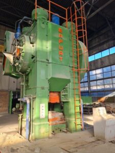 Prensa de forja Erfurt PKXW 2500.1 - 2500 ton (ID:S86149) - Dabrox.com