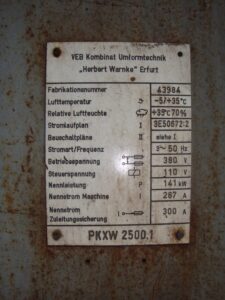 Prensa de forja Erfurt PKXW 2500.1 - 2500 ton (ID:S86161) - Dabrox.com