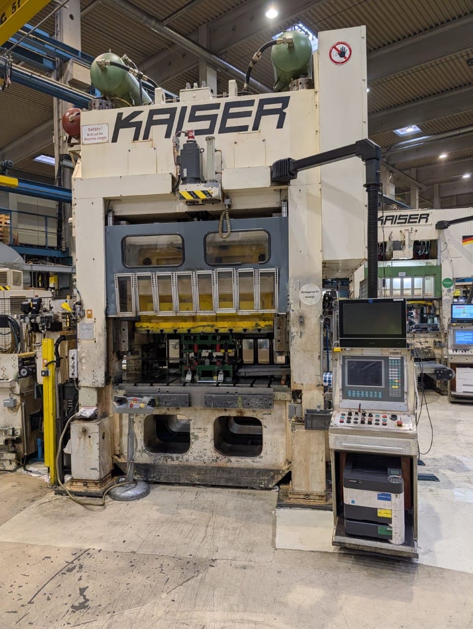 Prensa mecánica Kaiser KSTU 3150 - 315 ton