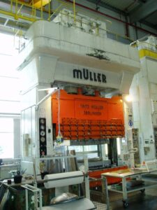 Prensa hidraulicas Muller - 630 ton