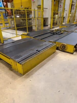 Stamping press line Fritz Muller 6P/5200 - 5200 ton (Foto 2)