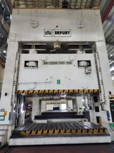 Prensa de estampación Erfurt PKZV I 1250 FS - 1250 ton (ID:76296) - Dabrox.com