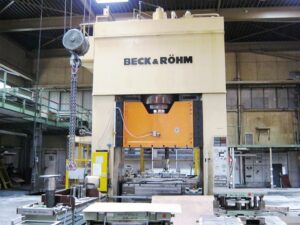 Prensa hidraulicas Beck und Rohm - 1000 ton
