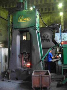 Martillo de forja hidráulico Lasco - 1250 kgm