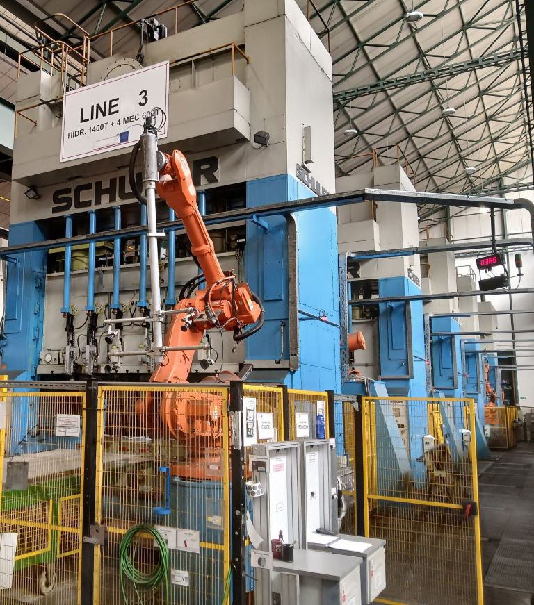 Línea de estampación Schuler G2 - 3800 ton (ID:76324) - Dabrox.com