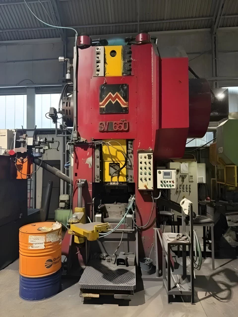 Prensa de forja en caliente Manzoni SV650 - 650 ton